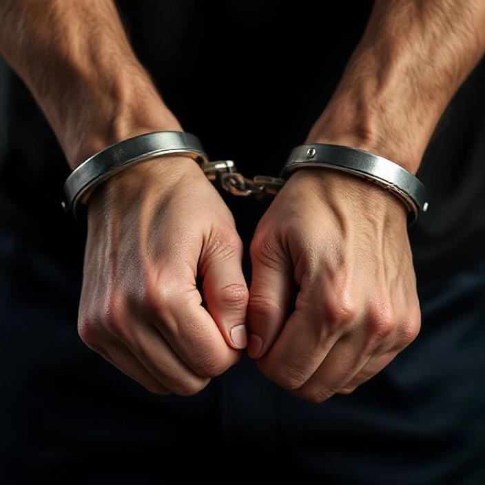 Nahaufnahme zweier Männerhände in Handschellen als Sinnbild für unsere Verstricktheit in unsere inneren Dynamiken.